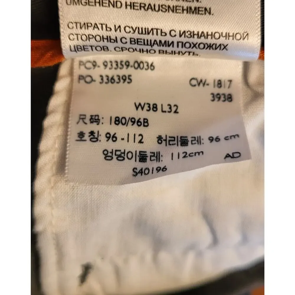 NWT Dockers Pants Mens Gray Flat Front Classic Fit Casual Size W38xL32